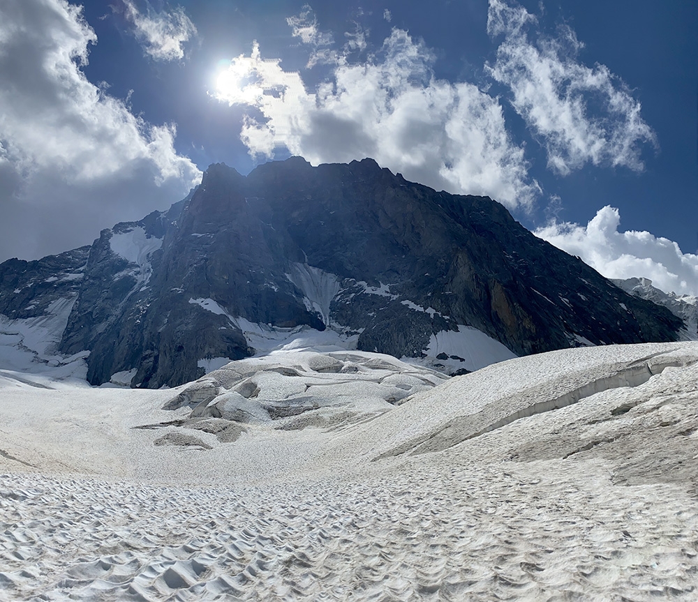 Grandes Jorasses, Manitua, Federica Mingolla, Leo Gheza