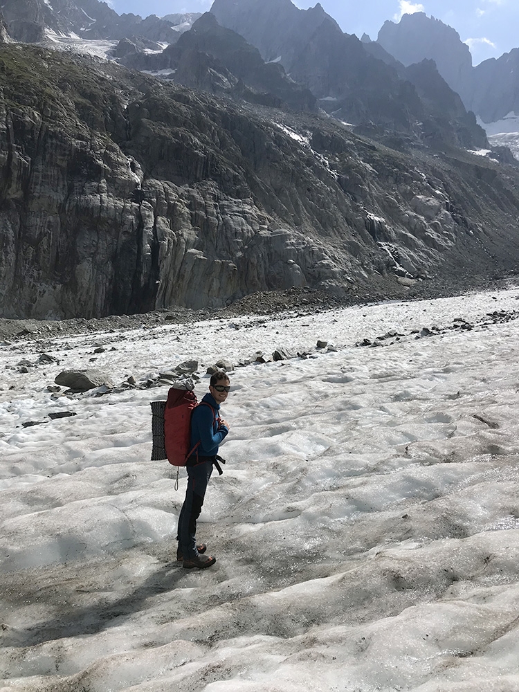 Grandes Jorasses, Manitua, Federica Mingolla, Leo Gheza