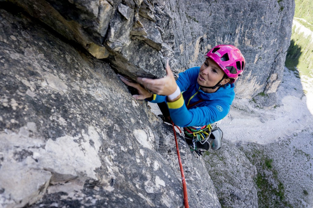 Rienzwand, Rienztal, Dolomites, Peter Manhartsberger, Martin Wibmer