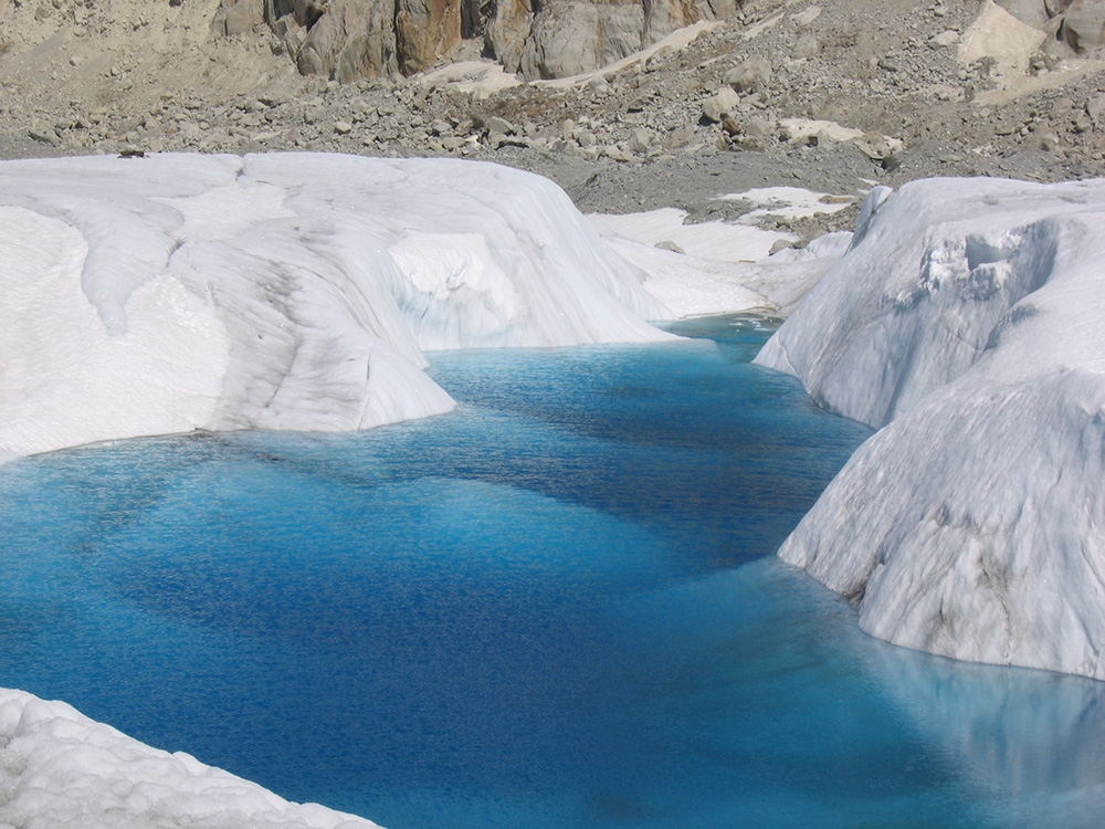 Mer de Glace, Monte Bianco