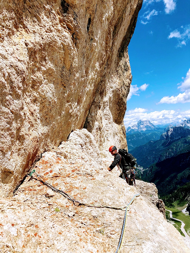 Fungo d’Ombretta, Torre Moschitz, Dolomites, Bepi De Francesch, Francesco Innerkofler, Giorgia Felicetti, Federico Dell’Antone