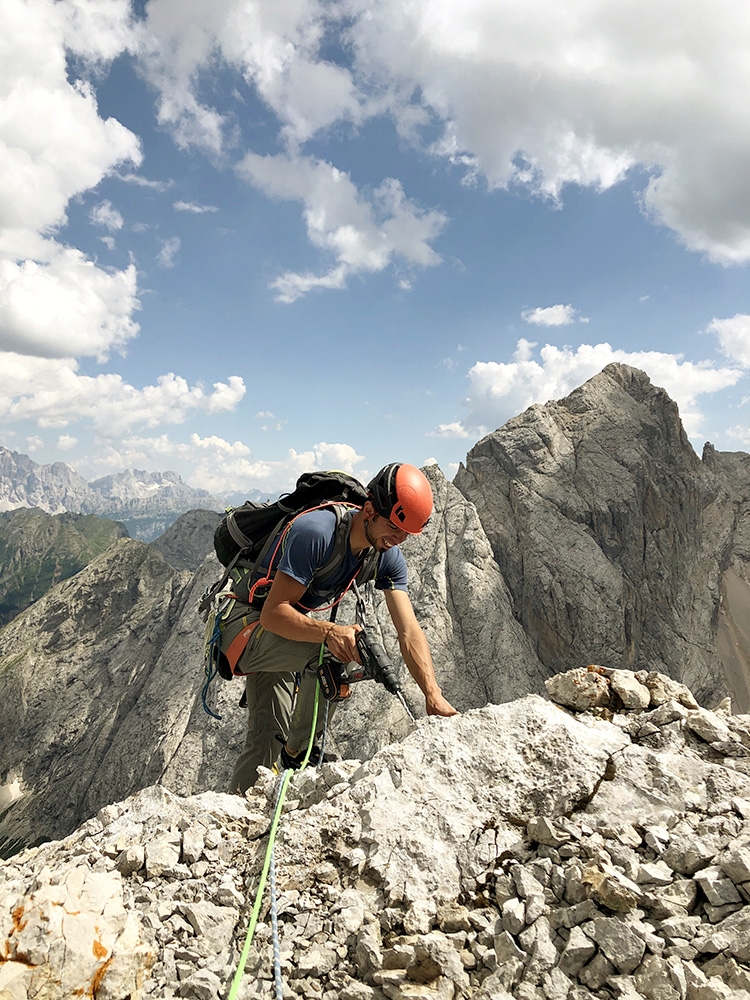 Fungo d’Ombretta, Torre Moschitz, Dolomiti, Bepi De Francesch, Francesco Innerkofler, Giorgia Felicetti, Federico Dell’Antone