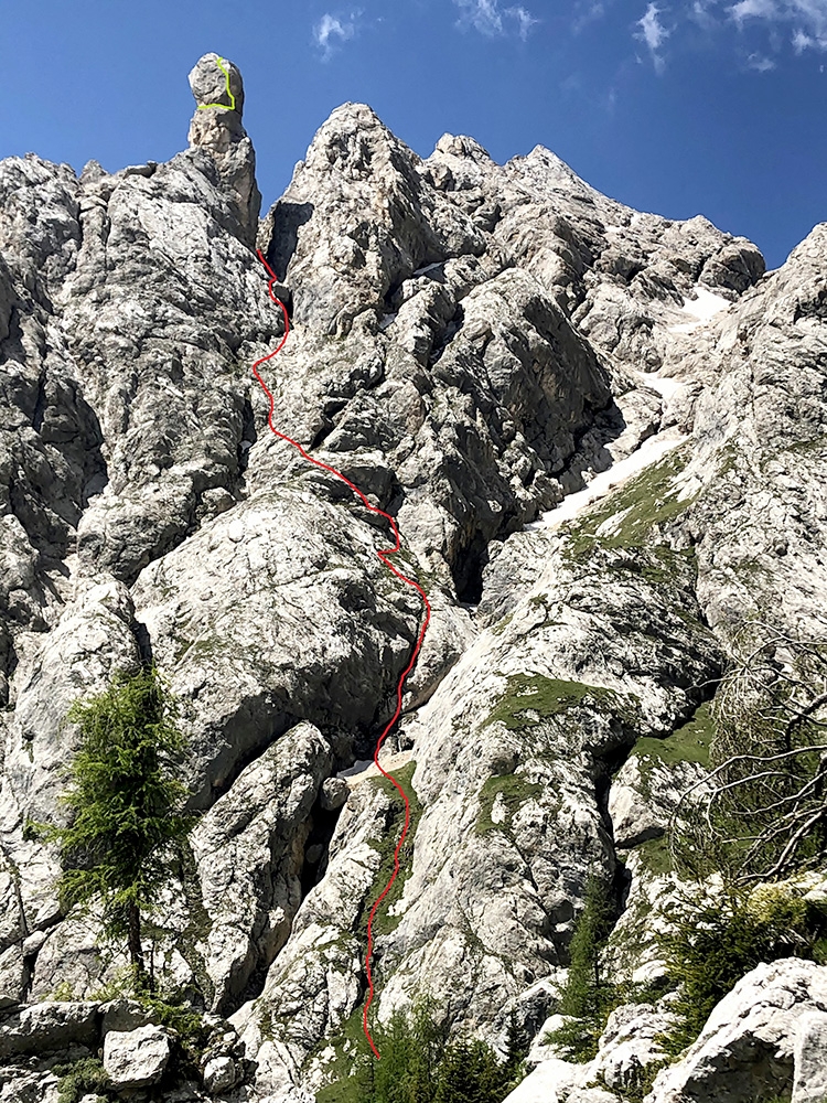 Fungo d’Ombretta, Torre Moschitz, Dolomiti, Bepi De Francesch, Francesco Innerkofler, Giorgia Felicetti, Federico Dell’Antone