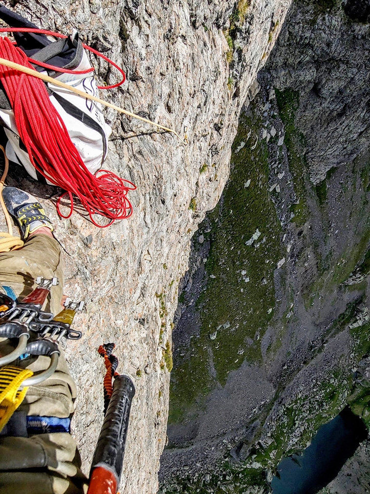 Valle di Trona, arrampicata, Val Gerola, Cristian Candiotto, Alessandro Beretta