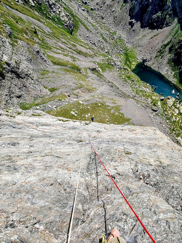 Valle di Trona, arrampicata, Val Gerola, Cristian Candiotto, Alessandro Beretta