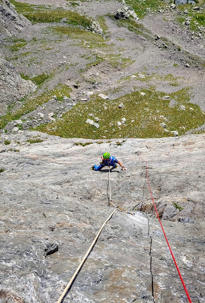 Valle di Trona, arrampicata, Val Gerola, Cristian Candiotto, Alessandro Beretta