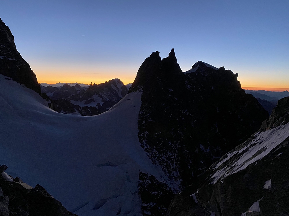 Leo Gheza, Central Pillar of Frêney, Mont Blanc