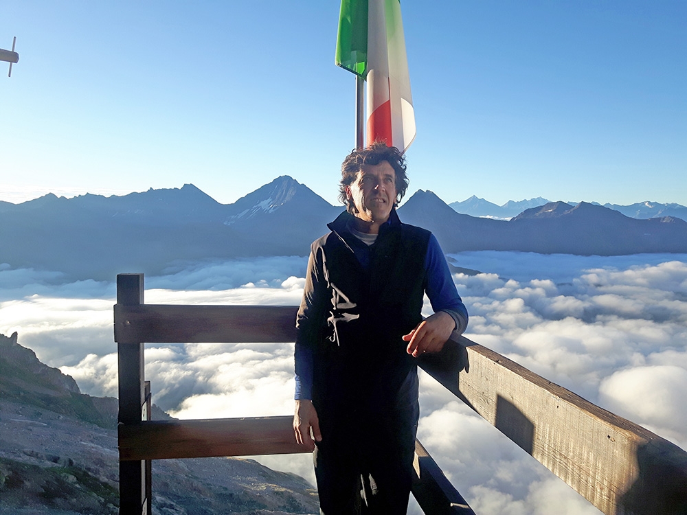 Elio Bonfanti, Bouteille, Grandes Jorasses