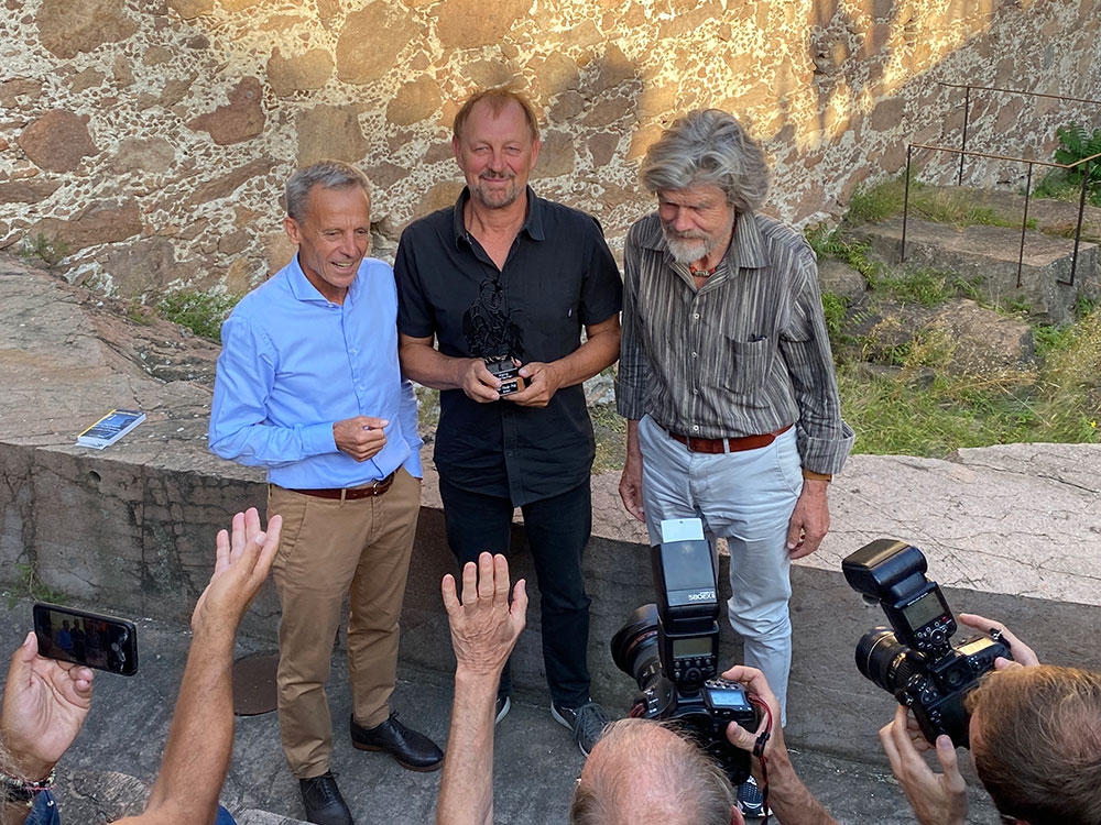 Heinz Mariacher, Reinhold Messner, Premio Paul Preuss