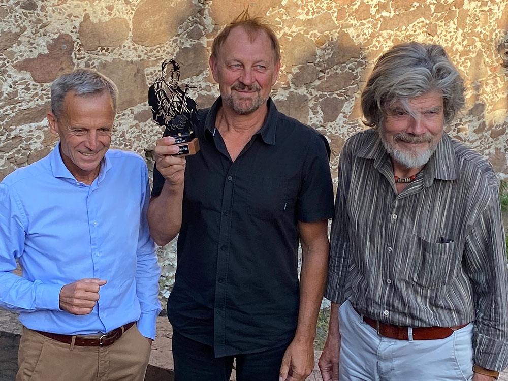 Heinz Mariacher, Reinhold Messner, Premio Paul Preuss