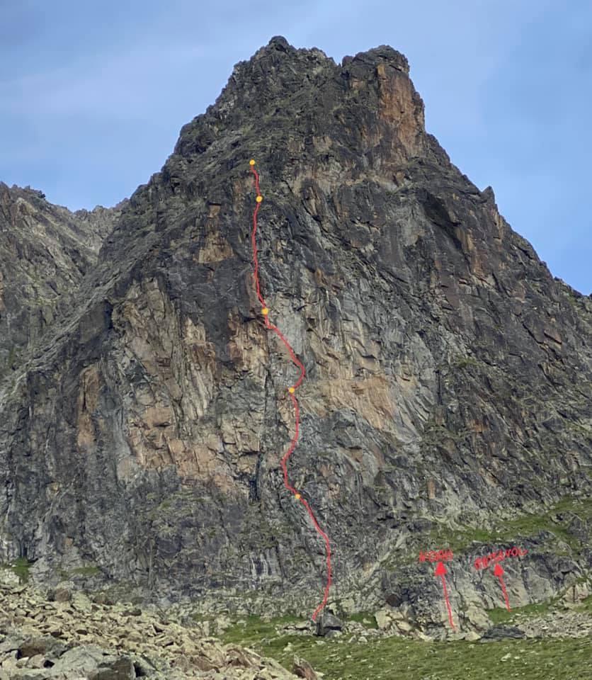 Pilier Petey, Crête Sèche, Valle d’Aosta