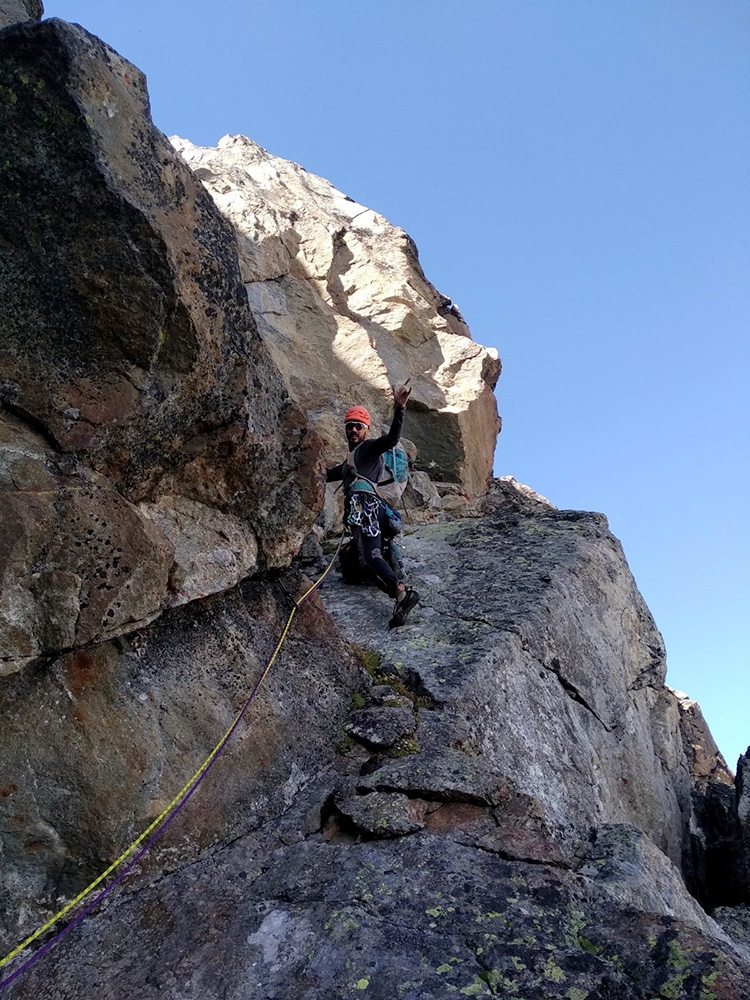 Monte Emilius, Via Giordi, Valerio Stella, Stefano Cordaro, Lorenzo Di Francesco