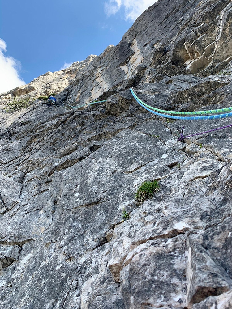 Rocchetta Alta di Bosconero, Dolomites