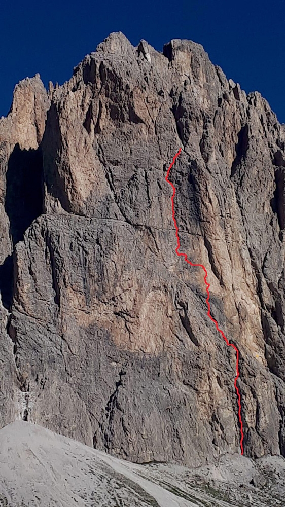 Langkofel, Dolomites, Filippo Nardi, Jacopo Biserni