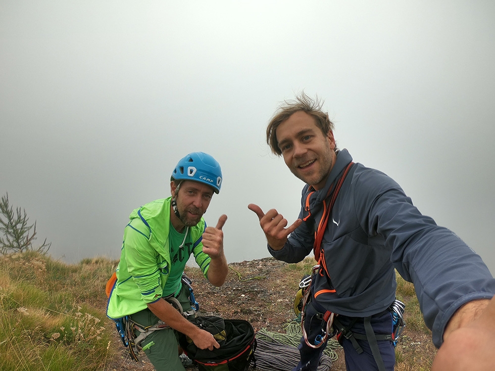 Climbing in Valle Antigorio, Ossola, Davide Canil, Michael Kaplun