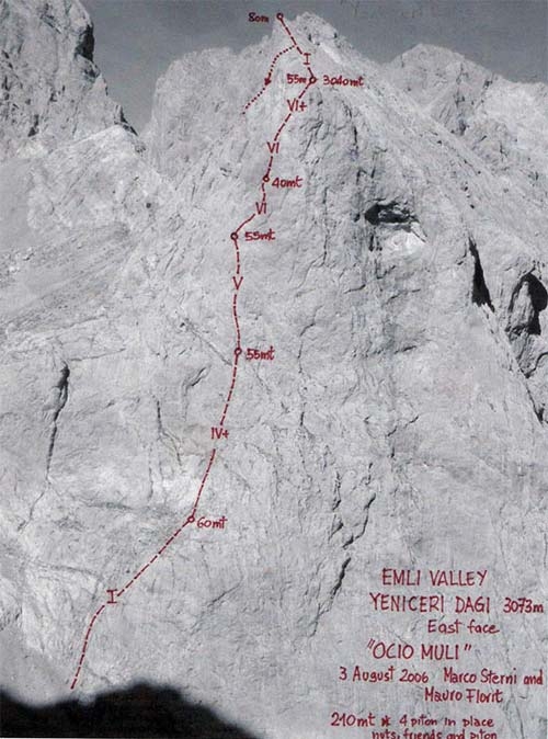 Guvercinlik Valley, Aladaglar, Turkey, Rolando Larcher, Mauro Florit, Maurizio Oviglia, Marco Sterni