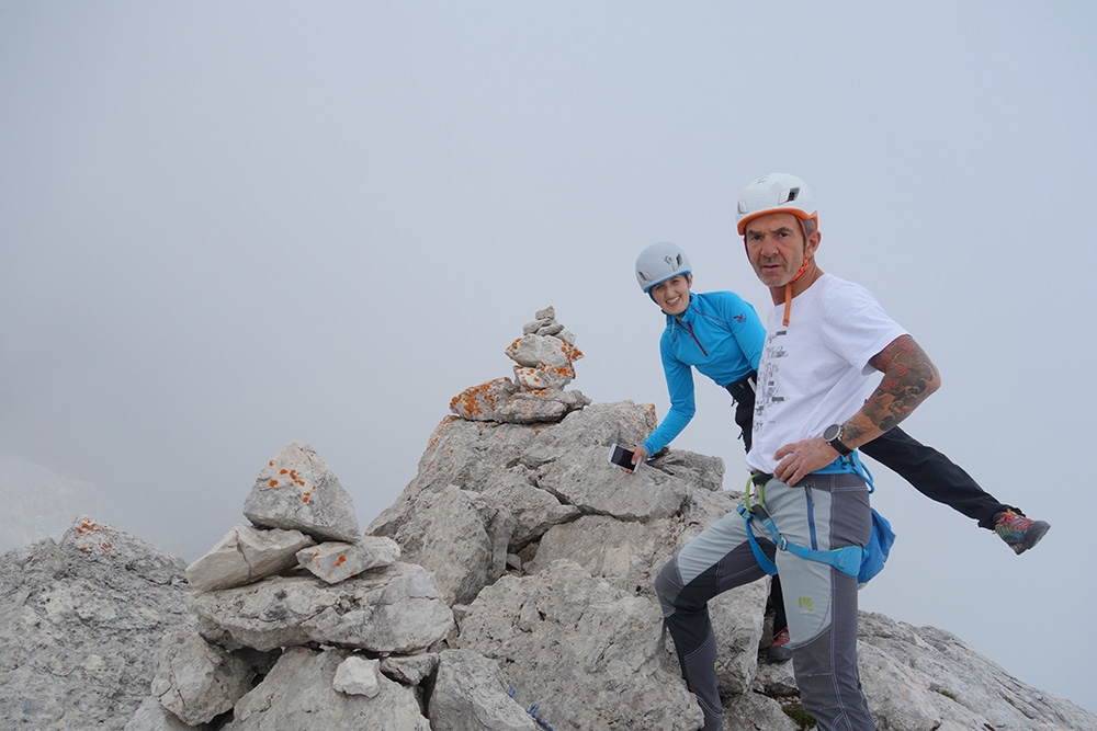 Torrione di Vallesinella, Dolomiti di Brenta, Alessandro Beber, Alberto Fedrizzi, Martina Paolazzi