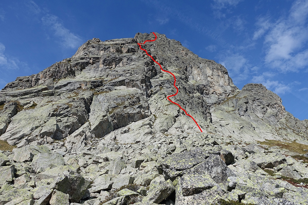 Mont Vert de Greuvetta, Simon Richardson, Michael Rinn