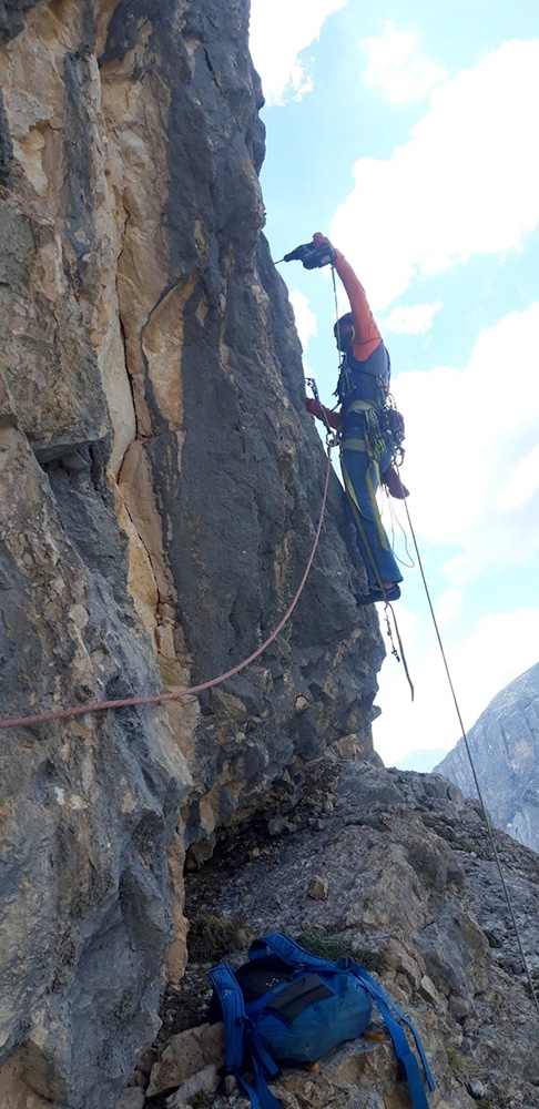 Col Becchei, Fanes, Dolomites, Simon Kehrer, Manuel Baumgartner