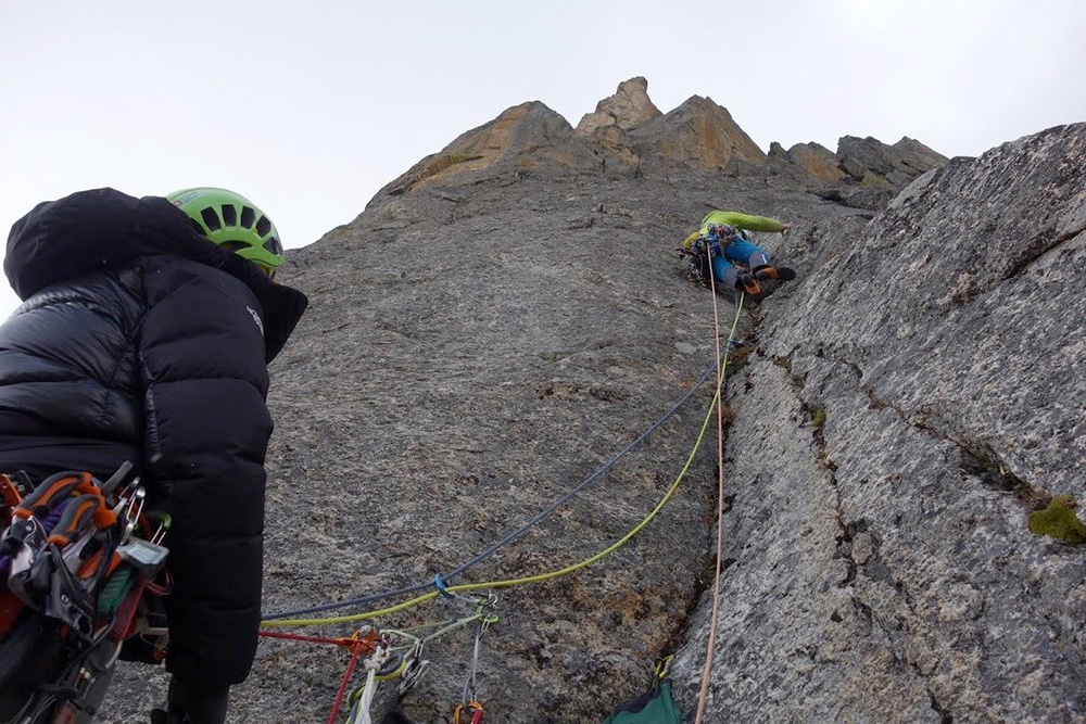 Baspa Valley, Raldang Spire, Kinnaur, India, Alexander Blümel, Much Mayr, Peter Mühlburger, Matthias Wurzer 