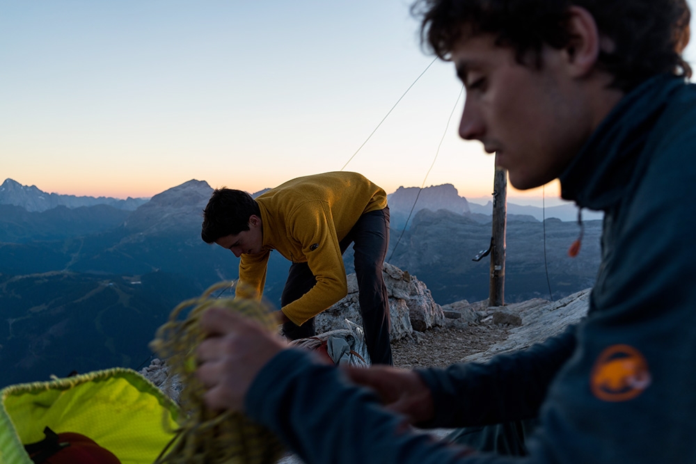 Heiligkreuzkofel / Sass de la Crusc, Dolomites, Martin Dejori, Titus Prinoth, Alex Walpoth