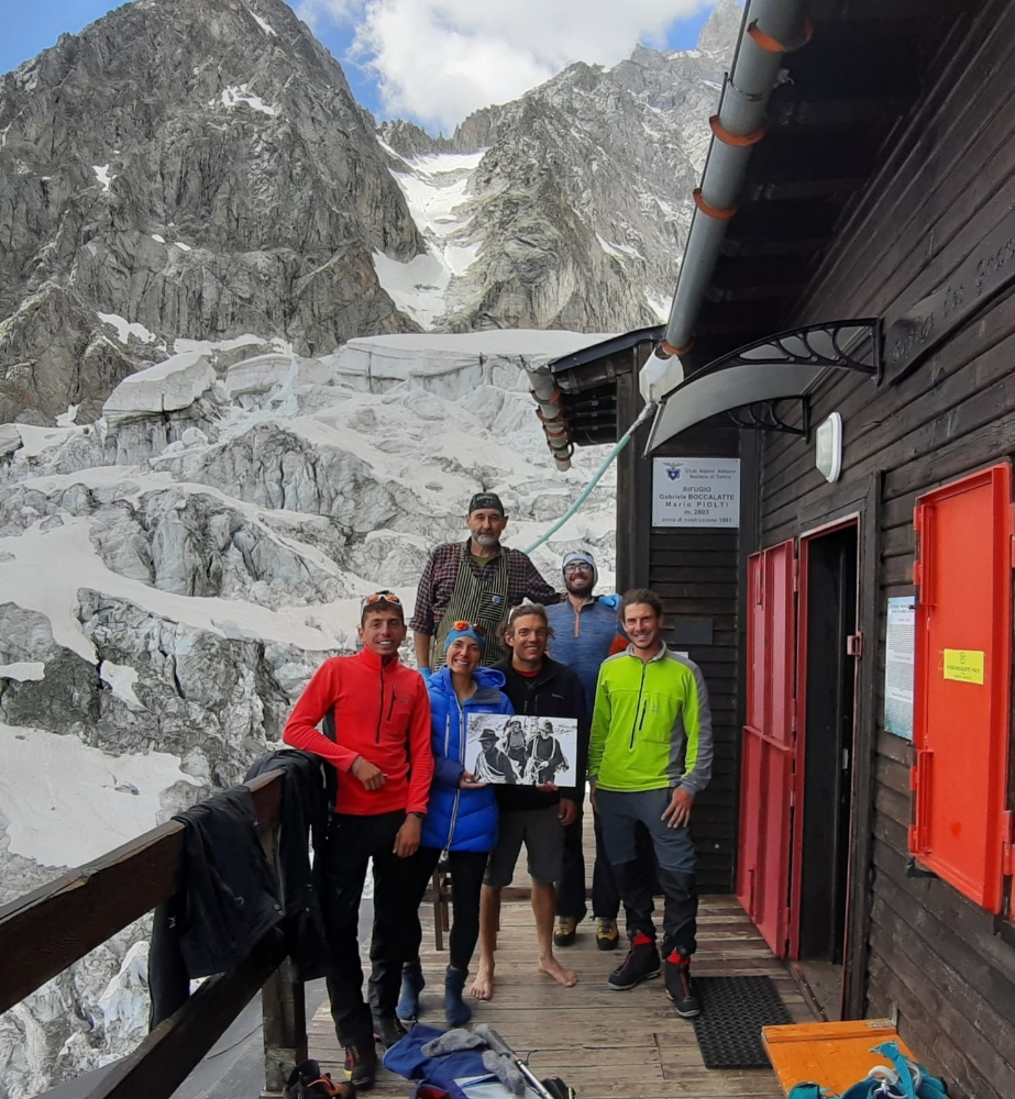 Grandes Jorasses, Via Cassin, Dario Bertoletti, Diego Manini, Luca Masarati