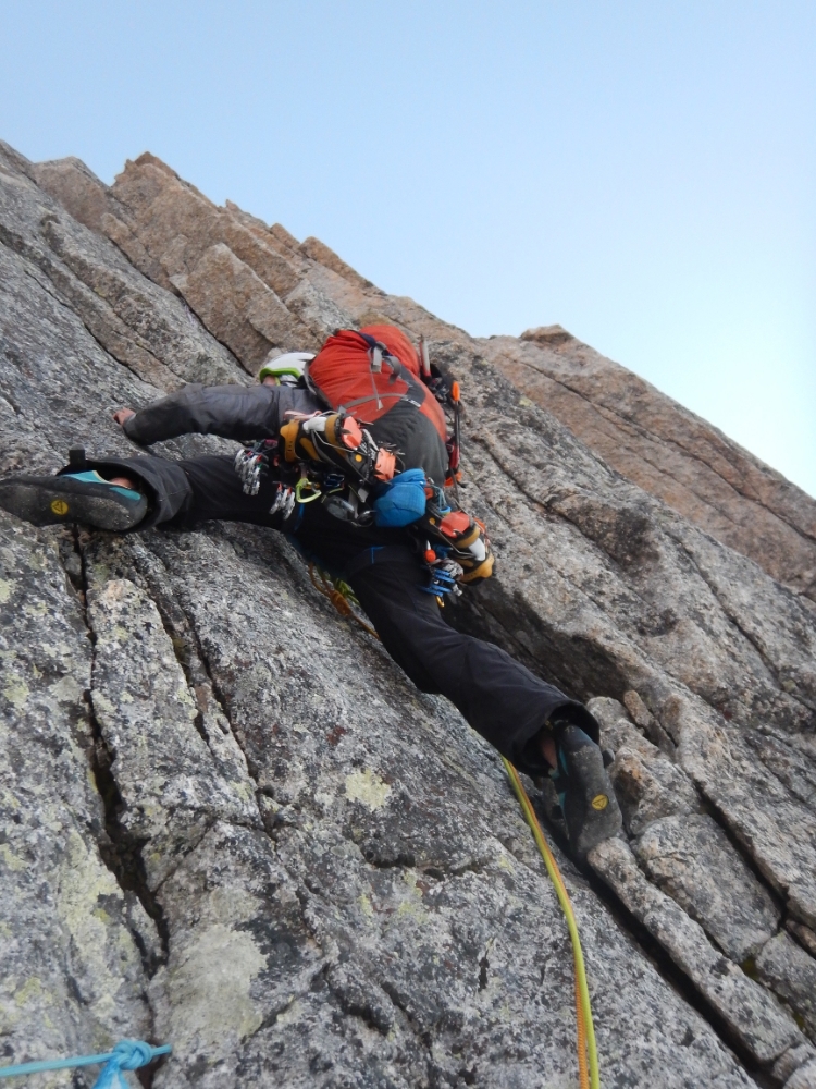 Grandes Jorasses, Via Cassin, Dario Bertoletti, Diego Manini, Luca Masarati