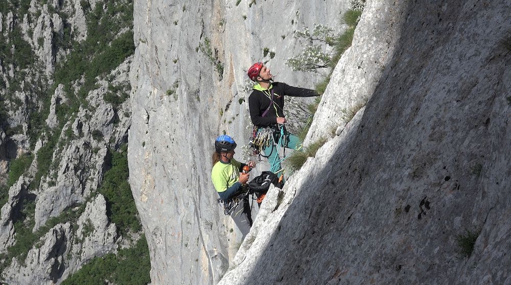 Paklenica climbing Croatia