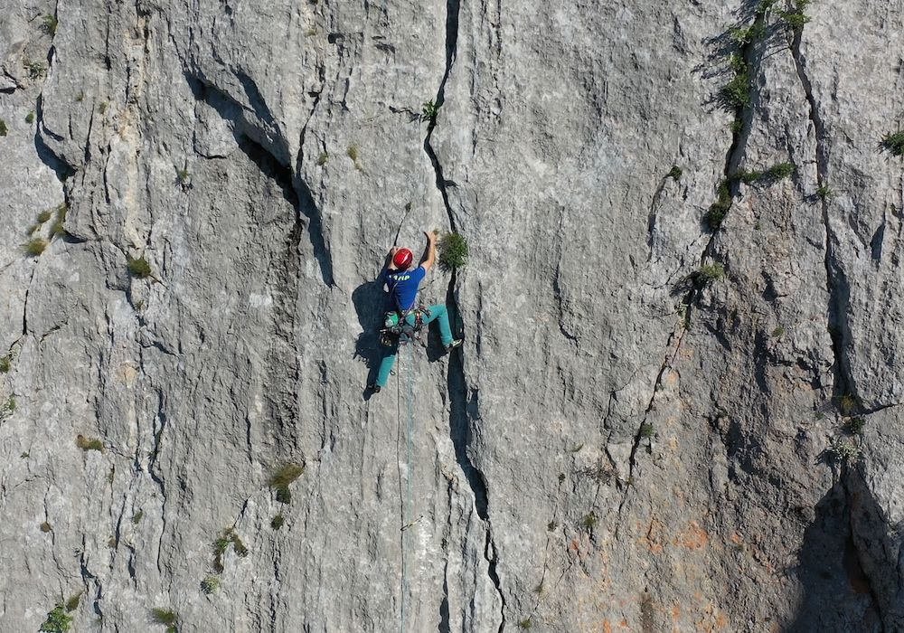Paklenica climbing Croatia