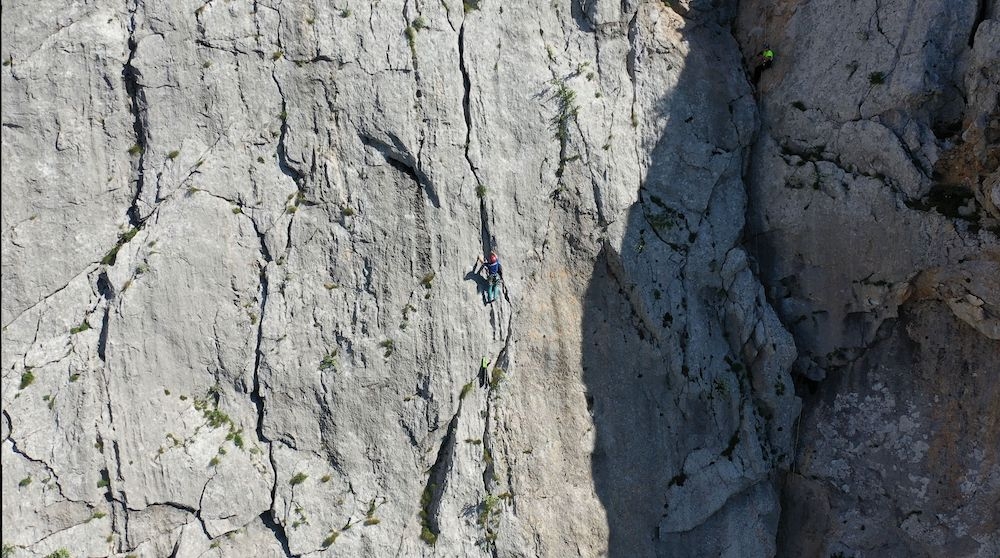 Paklenica climbing Croatia