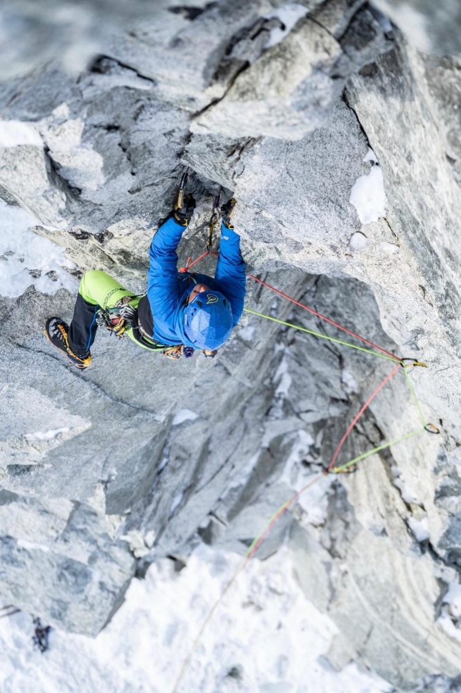 Grand Flambeau, Monte Bianco