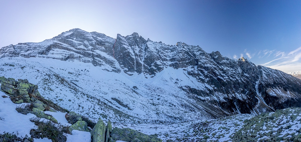 Sagzahn Verschneidung, Valsertal, Martin Feistl, David Bruder