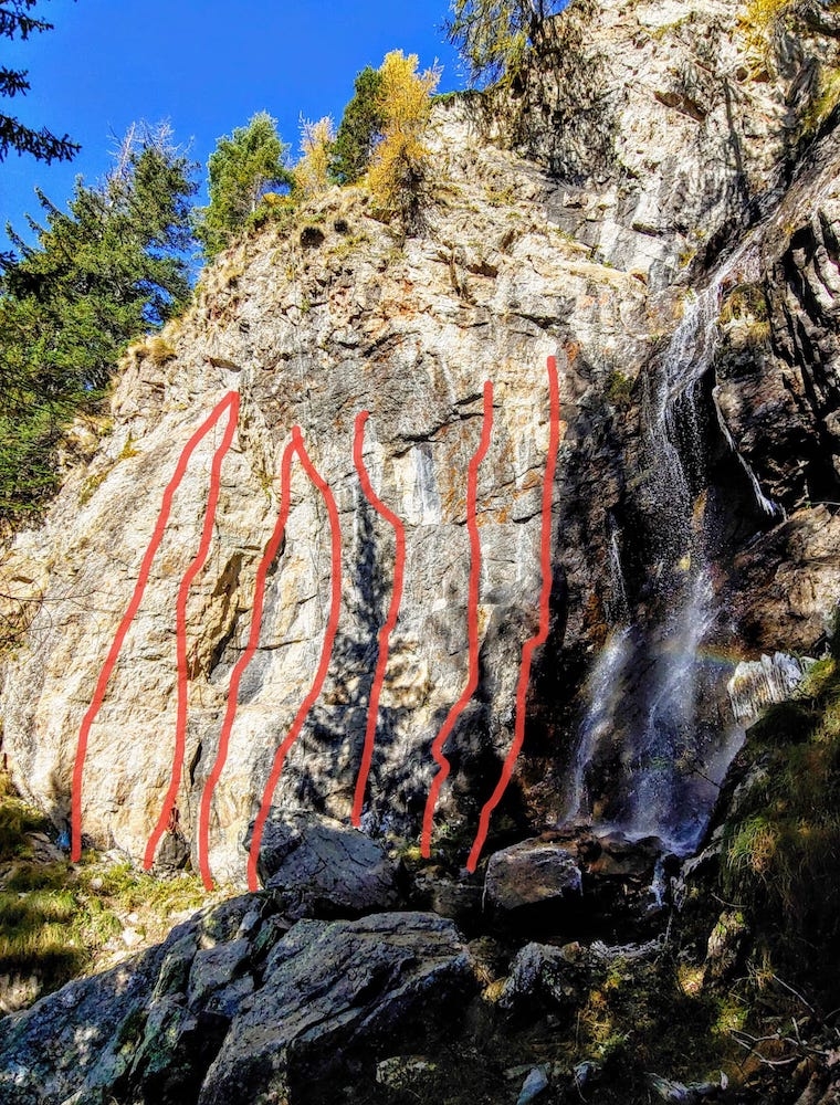 Lockdown, total dry tooling, Val Gerola, Cristiano Candiotto