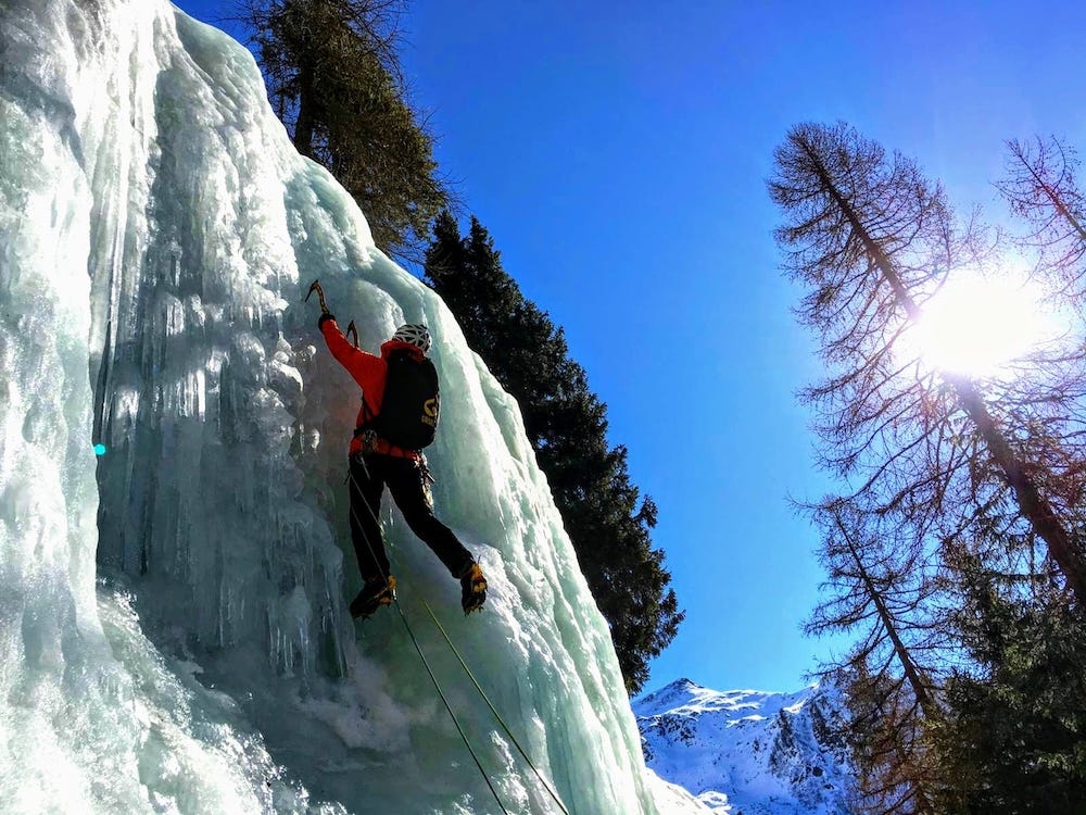 Lockdown, falesia total dry tooling, Val Gerola, Cristiano Candiotto