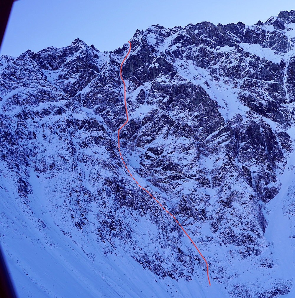 Alaska Hayes Range, Alex Hansen, Benjamin Lieber, Austin Schmitz
