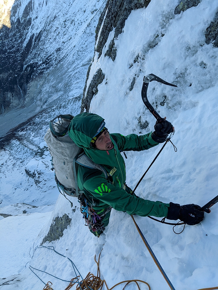 Piz Badile, Matteo Della Bordella, Silvan Schüpbach