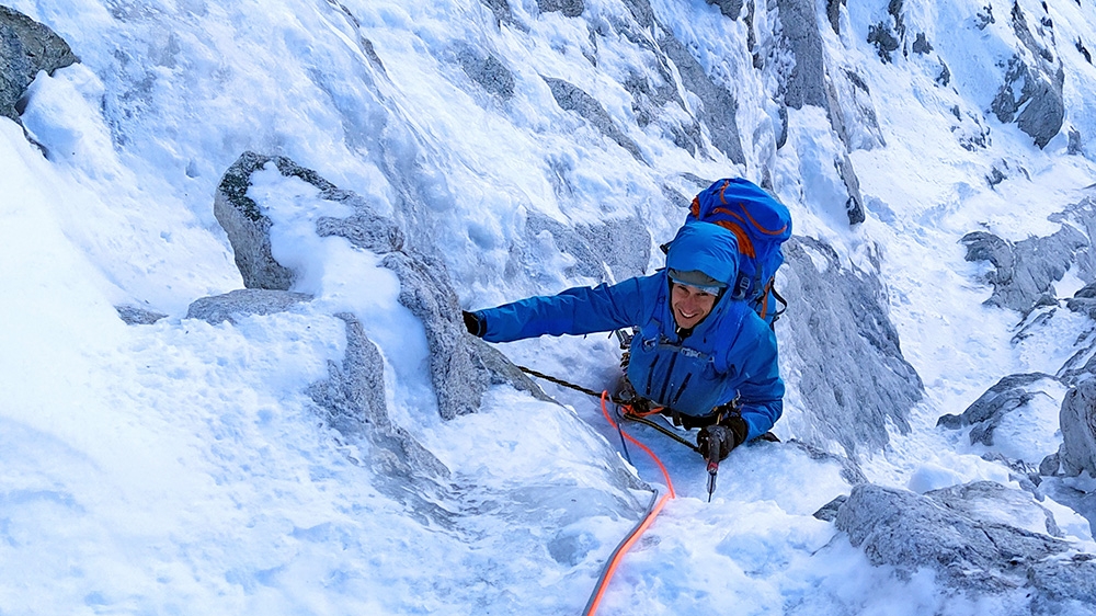 Brêche Picco Gugliermina, Monte Bianco, Enrico Bonino, Nicolas Meli 