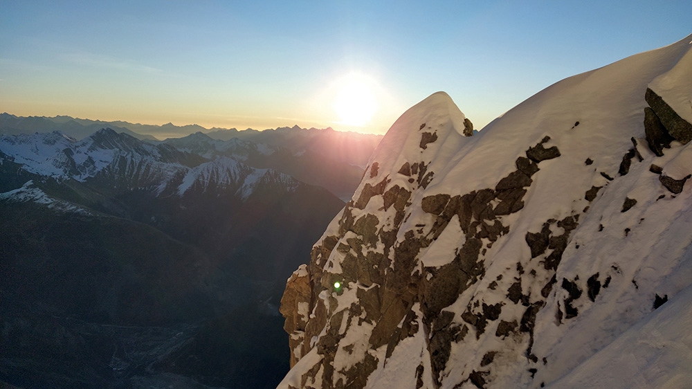 Brêche Picco Gugliermina, Mont Blanc, Enrico Bonino, Nicolas Meli 