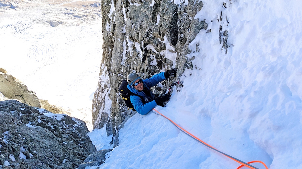 Brêche Picco Gugliermina, Mont Blanc, Enrico Bonino, Nicolas Meli 