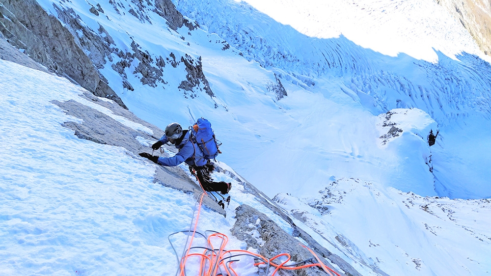 Brêche Picco Gugliermina, Monte Bianco, Enrico Bonino, Nicolas Meli 