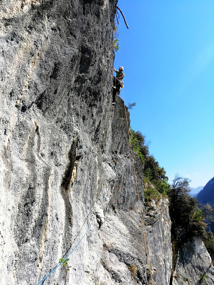 Parete San Paolo, Valle del Sarca, Matteo Rivadossi, Silvio Fieschi