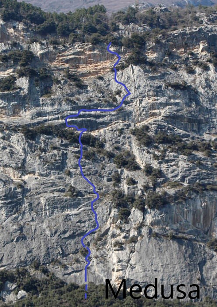 Parete San Paolo, Valle del Sarca, Matteo Rivadossi, Silvio Fieschi