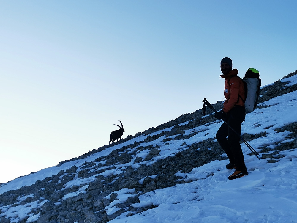 Sass dle Diesc, Fanes, Dolomites, Manuel Baumgartner, Simon Kehrer