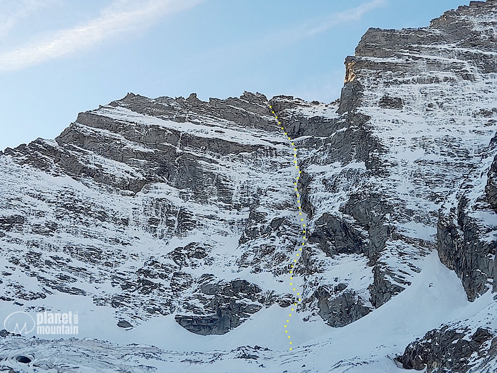 Valle dell’Orco, Gran Couloir della Levannetta, Levannetta, Valle Orco