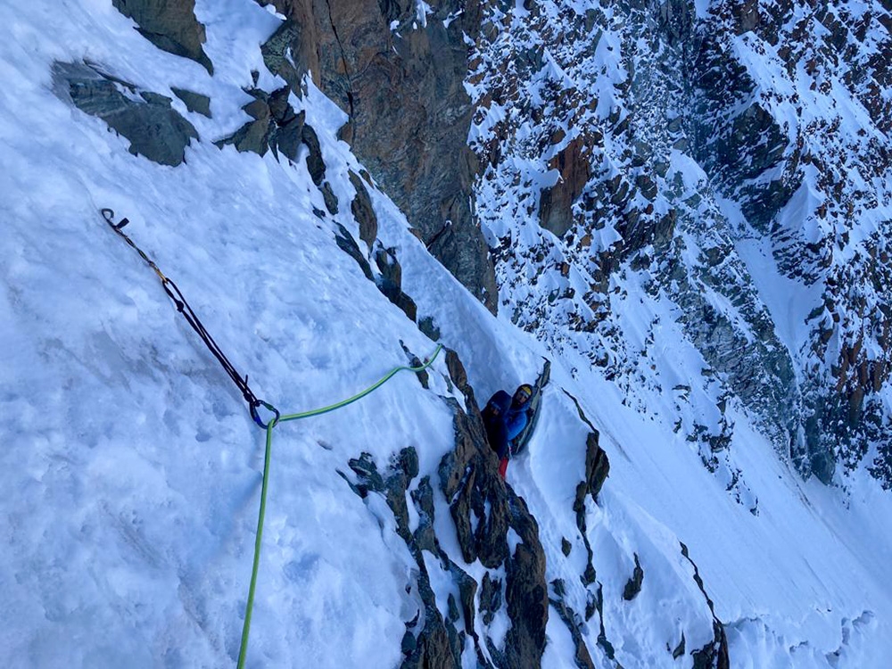 Roccia Nera, Monte Rosa, François Cazzanelli, Francesco Ratti, Jerome Perruquet