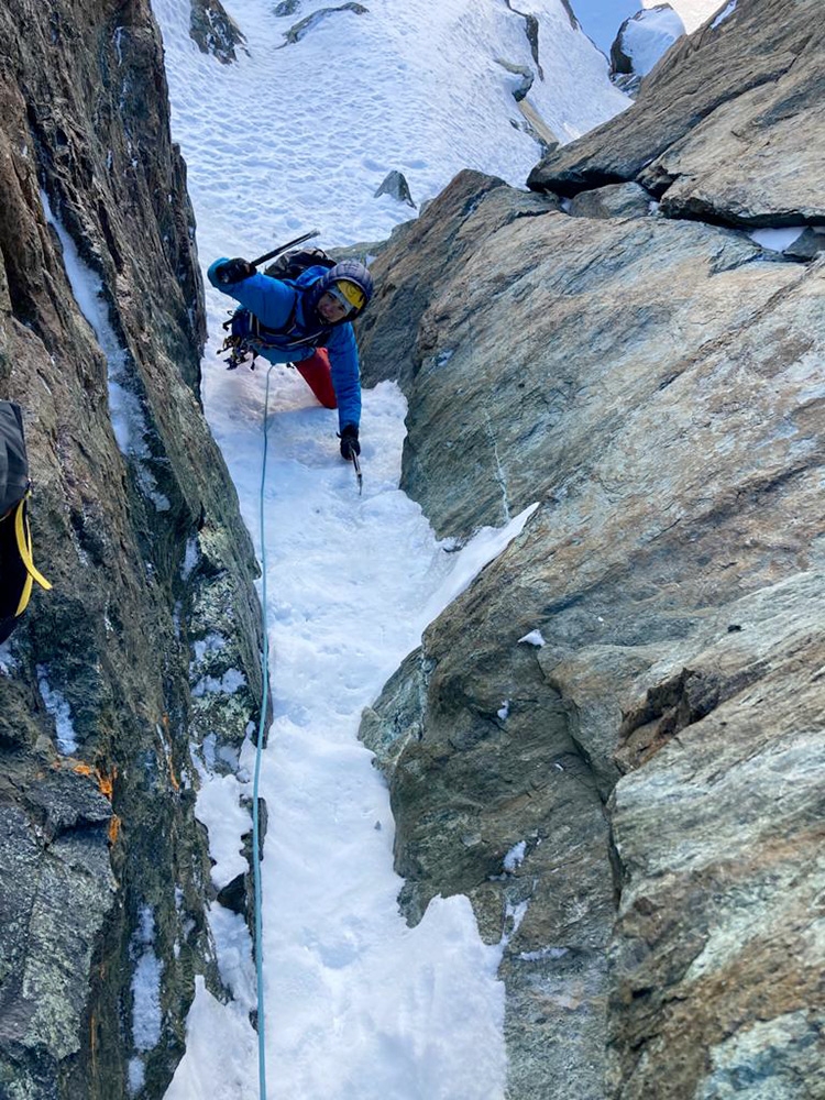 Roccia Nera, Monte Rosa, François Cazzanelli, Francesco Ratti, Jerome Perruquet