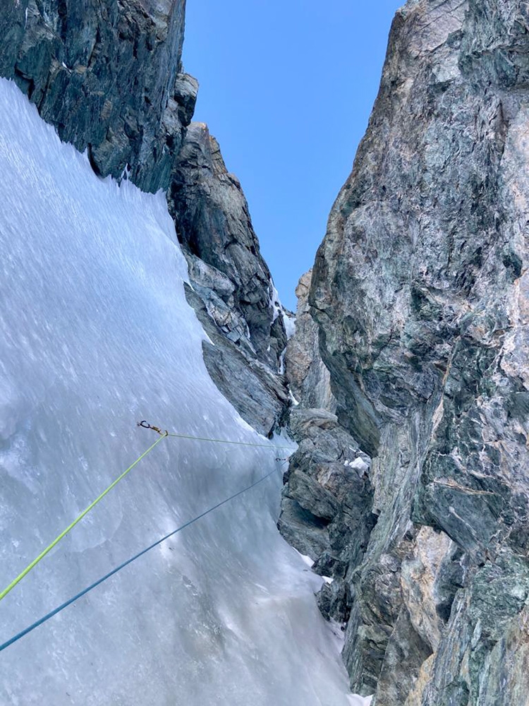 Roccia Nera, Monte Rosa, François Cazzanelli, Francesco Ratti, Jerome Perruquet