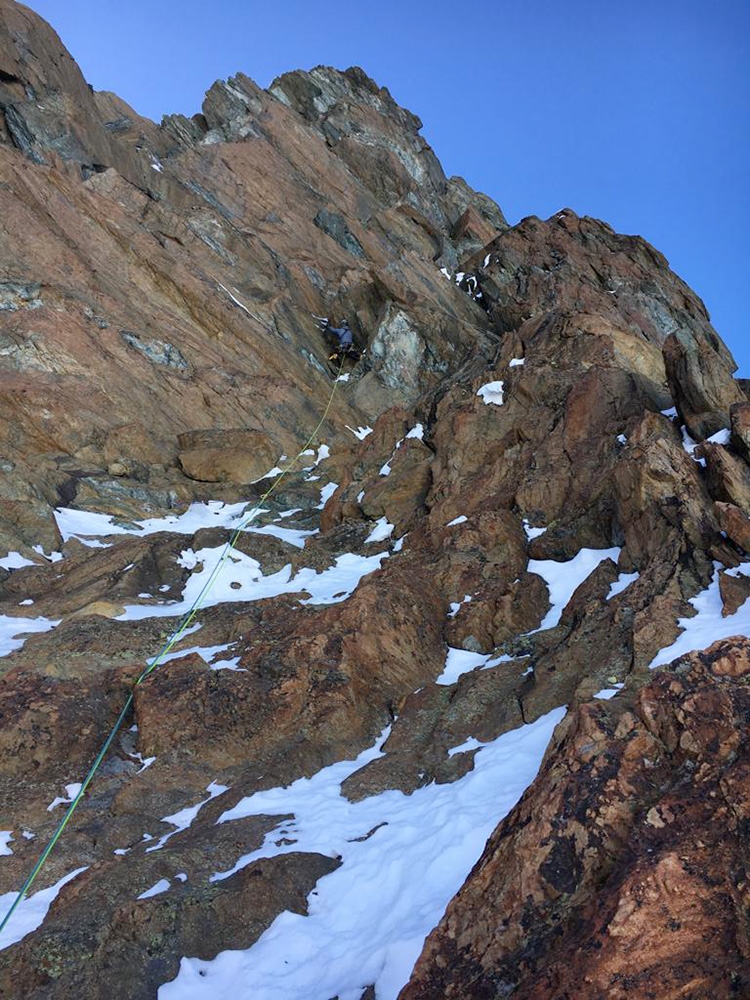 Roccia Nera, Monte Rosa, François Cazzanelli, Francesco Ratti, Jerome Perruquet