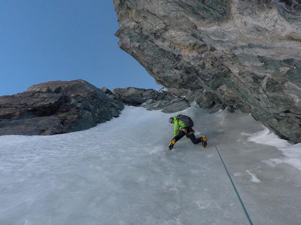 Roccia Nera, Monte Rosa, François Cazzanelli, Francesco Ratti, Jerome Perruquet