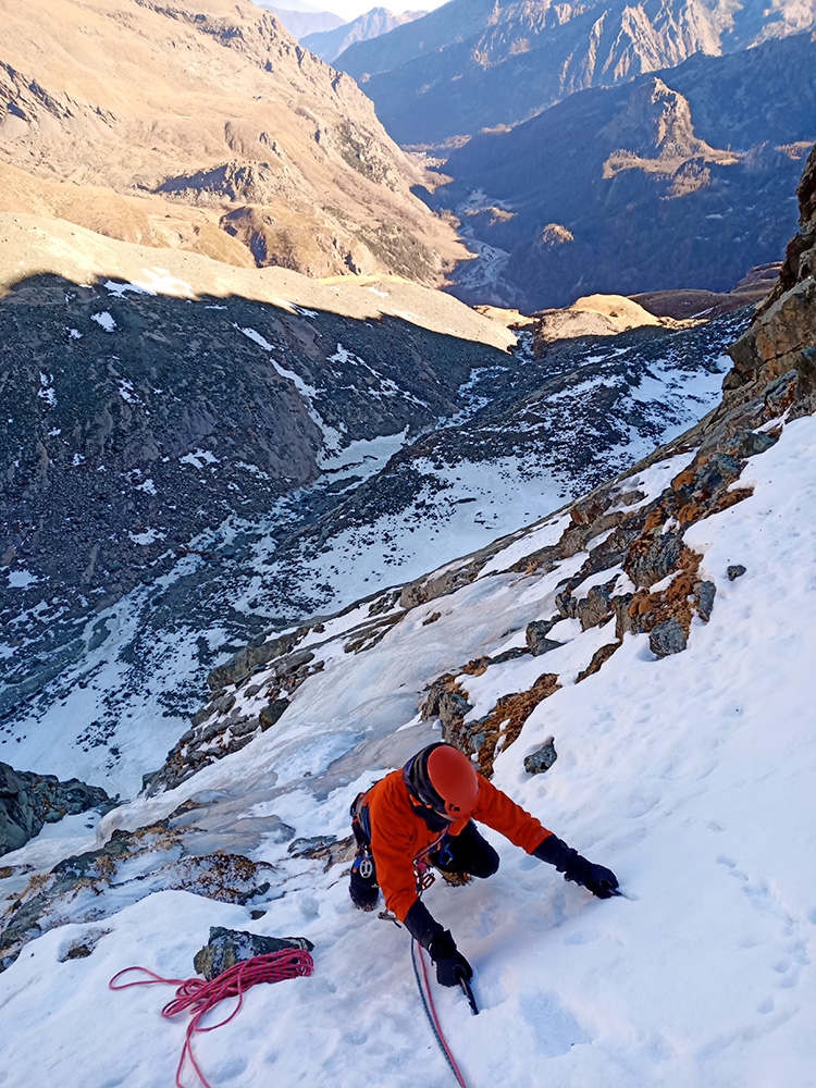 Rocce Russelle, Pian della Mussa, Giancarlo Maritano